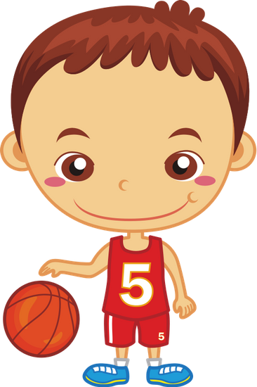 Playing Sports Basketball - American Football Vector Kids - Free Transparent PNG Clipart Images Download. ClipartMax.com - Transparent PNG Free Download