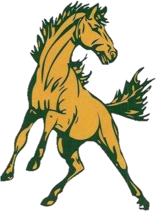 Girl Basketball Woodlawn Vs Jackson-olin High - Oakdale High School Mustangs - Free Transparent PNG Clipart Images Download. ClipartMax.com - Transparent PNG Free Download