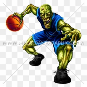 Basketball Zombie - Baseball Zombie Mens Printed T-shirt Sport Pitch Pitcher - Free Transparent PNG Clipart Images Download. ClipartMax.com - Transparent PNG Free Download