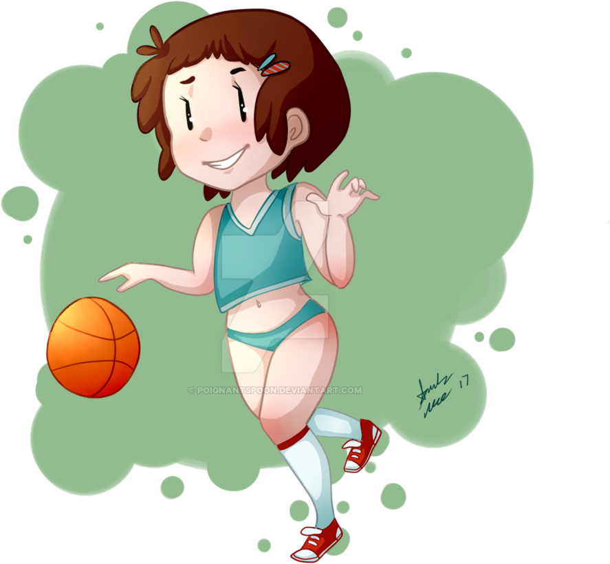 Basketball Girlie By Poignantspoon Basketball Girlie - Cartoon - Free Transparent PNG Clipart Images Download. ClipartMax.com - Transparent PNG Free Download