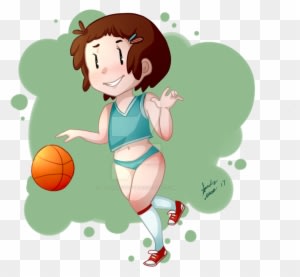 Basketball Girlie By Poignantspoon Basketball Girlie - Cartoon - Free Transparent PNG Clipart Images Download. ClipartMax.com - Transparent PNG Free Download