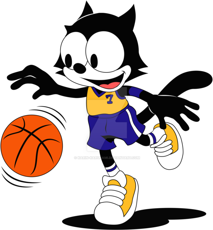 Felix Playing Basketball By Karin-karukami - Streetball - Free Transparent PNG Clipart Images Download. ClipartMax.com - Transparent PNG Free Download