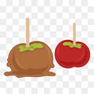 Candied Apples Svg Cutting Files For Scrapbooking Fall - Caramel Apple Clip Art - Free Transparent PNG Clipart Images Download. - Transparent PNG Free Download