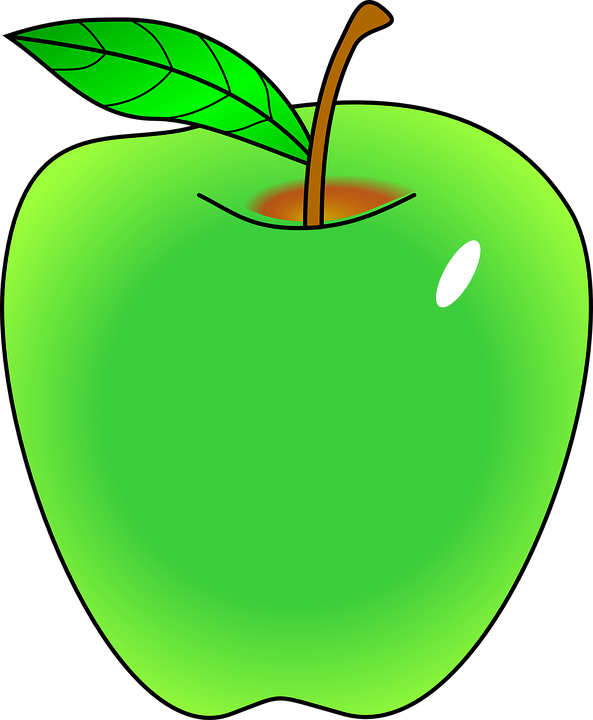 Green Apple Fruit Tree Smith Granny Tart - Clip Art Green Apple - Free Transparent PNG Clipart Images Download. - Transparent PNG Free Download