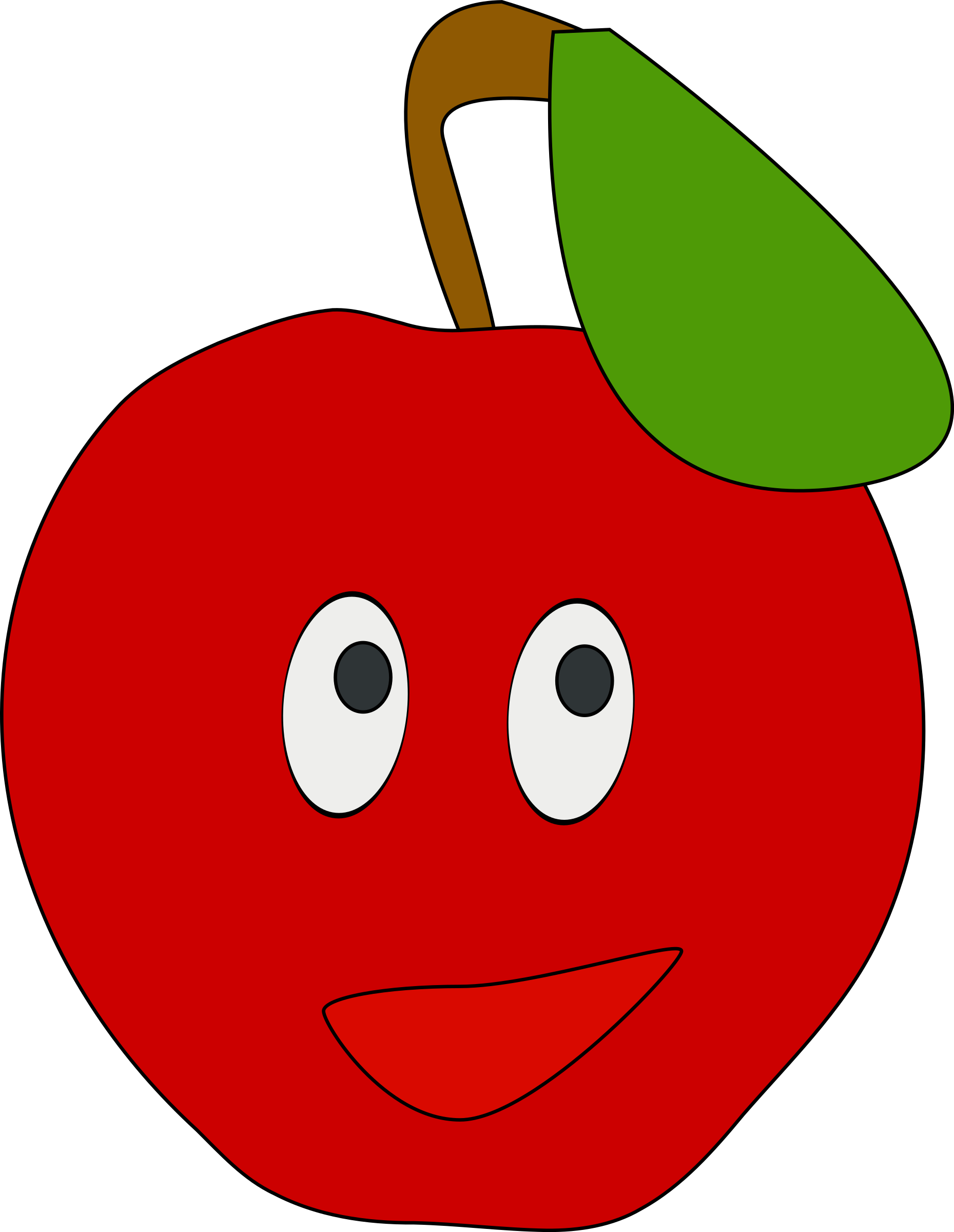 Big Image - Apple Clip Art - Free Transparent PNG Clipart Images Download. - Transparent PNG Free Download