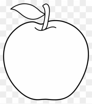 Black And White Apple Tree Clipart Free Clipart - Black And White Apple - Free Transparent PNG Clipart Images Download. - Transparent PNG Free Download