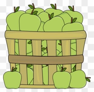 Basket Of Green Apples - Clip Art Green Apples - Free Transparent PNG Clipart Images Download. - Transparent PNG Free Download
