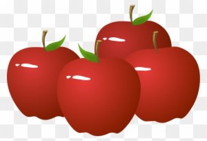 Big Image - Apples Food Clipart - Free Transparent PNG Clipart Images Download. - Transparent PNG Free Download
