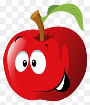 Free Cartoon Red Apple Clip Art - Apple Clip Art - Free Transparent PNG Clipart Images Download. - Transparent PNG Free Download