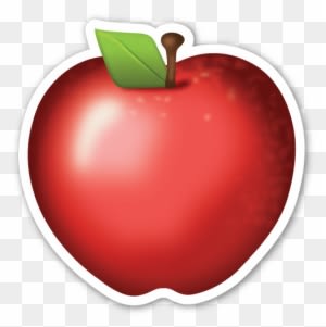 Apple Clipart Free - Red Apple Emoji Png - Free Transparent PNG Clipart Images Download. - Transparent PNG Free Download