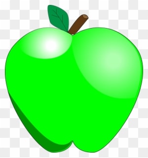 Green Apple, Food, Apple, Fruit, Healthy - Green Apple Clipart - Free Transparent PNG Clipart Images Download. - Transparent PNG Free Download