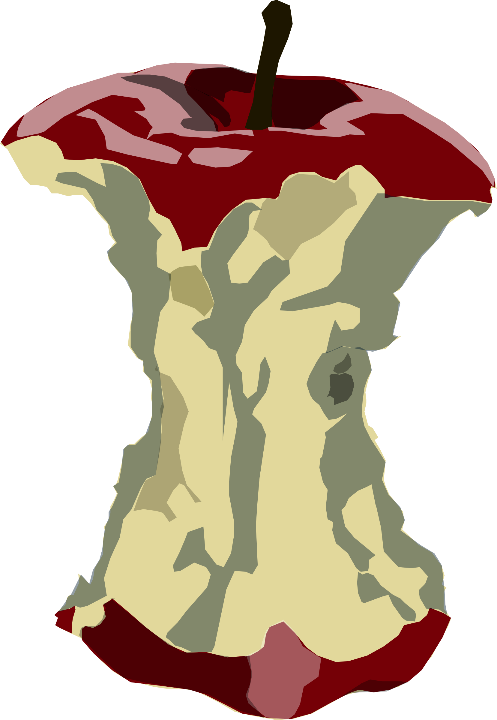 Tuesday, March 30, - Apple Core Clipart - Free Transparent PNG Clipart Images Download. - Transparent PNG Free Download