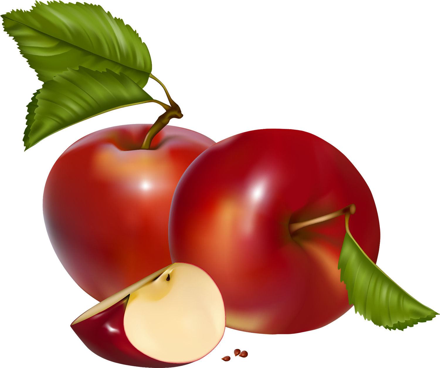 Red Apples Png Clipart - Apples Clipart Png - Free Transparent PNG Clipart Images Download. - Transparent PNG Free Download