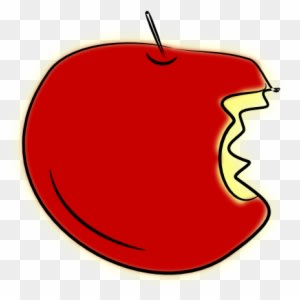 Bitten Red Apple Clipart - Apple Bitten Clipart Without Background - Free Transparent PNG Clipart Images Download. - Transparent PNG Free Download