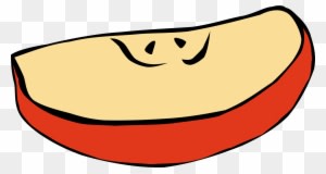 Fast Food Picture - Clip Art Apple Slice - Free Transparent PNG Clipart Images Download. - Transparent PNG Free Download