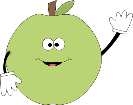Green Apple Waving Clip Art Green Apple Waving Image - Waving Apple Gif - Free Transparent PNG Clipart Images Download. - Transparent PNG Free Download