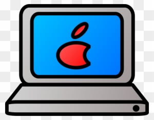 Clip Art Borders For Mac - Laptop Apple Cartoon Png - Free Transparent PNG Clipart Images Download. - Transparent PNG Free Download