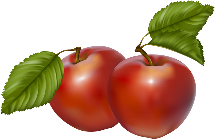 Download - Clip Art 2 Apples - Free Transparent PNG Clipart Images Download. - Transparent PNG Free Download