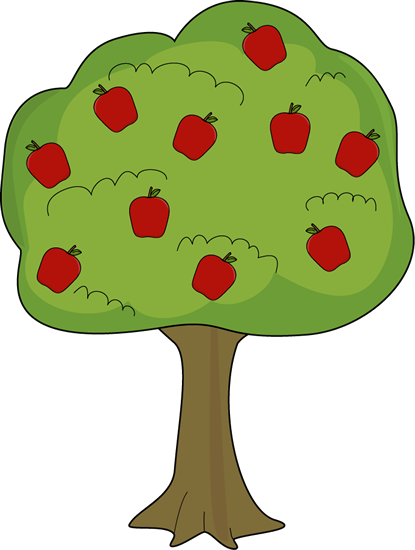 Apple Tree With Fallen Apples Clip Art - Apple Tree Clipart - Free Transparent PNG Clipart Images Download. - Transparent PNG Free Download