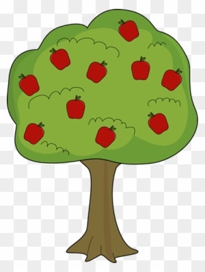Apple Tree With Fallen Apples Clip Art - Apple Tree Clipart - Free Transparent PNG Clipart Images Download. - Transparent PNG Free Download