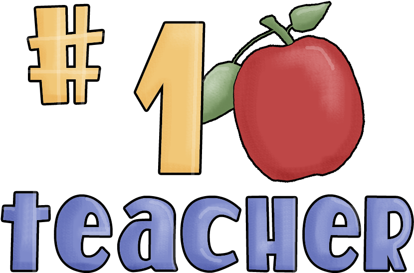 Com, Custom Candy Wrappers And Other Party Favors - #1 Teacher Apple Clipart - Free Transparent PNG Clipart Images Download. - Transparent PNG Free Download