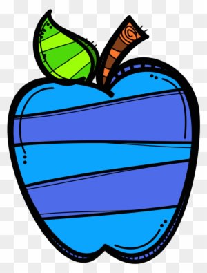 Red Apple Blue Apple - Apple Clipart Black And White - Free Transparent PNG Clipart Images Download. - Transparent PNG Free Download