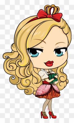 Ever After High - Ever After High Apple White Chibi - Free Transparent PNG Clipart Images Download. - Transparent PNG Free Download