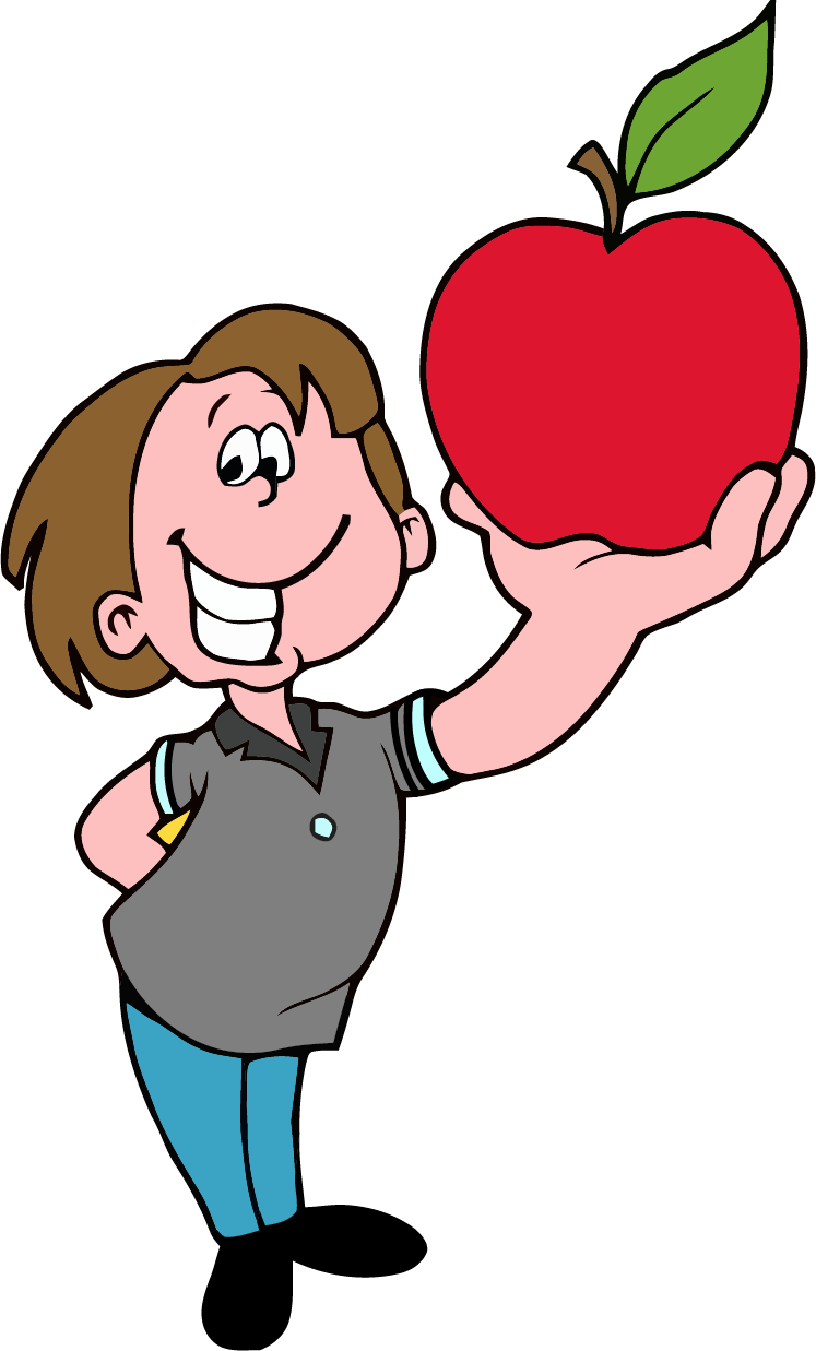 School Boy Apple Png Clipart - Holding An Apple Clip Art - Free Transparent PNG Clipart Images Download. - Transparent PNG Free Download