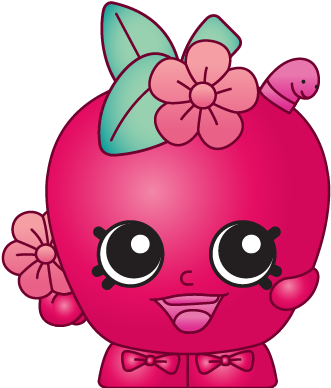 Herramienta De Shopkins Colector - Shopkins Season 1 Apple Blossom - Free Transparent PNG Clipart Images Download. - Transparent PNG Free Download