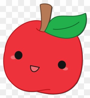 Cute Apple By Totaltomboy6236 On Deviantart - Cute Apple Cartoon Transparent - Free Transparent PNG Clipart Images Download. - Transparent PNG Free Download