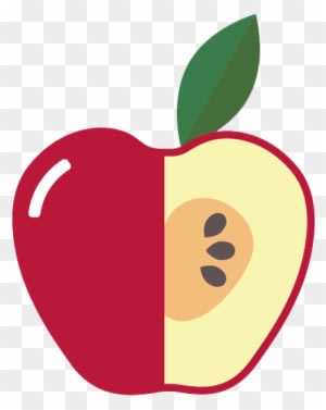 Learn More About Multiply - Cartoon Apple With Seed - Free Transparent PNG Clipart Images Download. - Transparent PNG Free Download