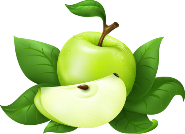 Green Apple Clip Art - Green Apple Png - Free Transparent PNG Clipart Images Download. - Transparent PNG Free Download