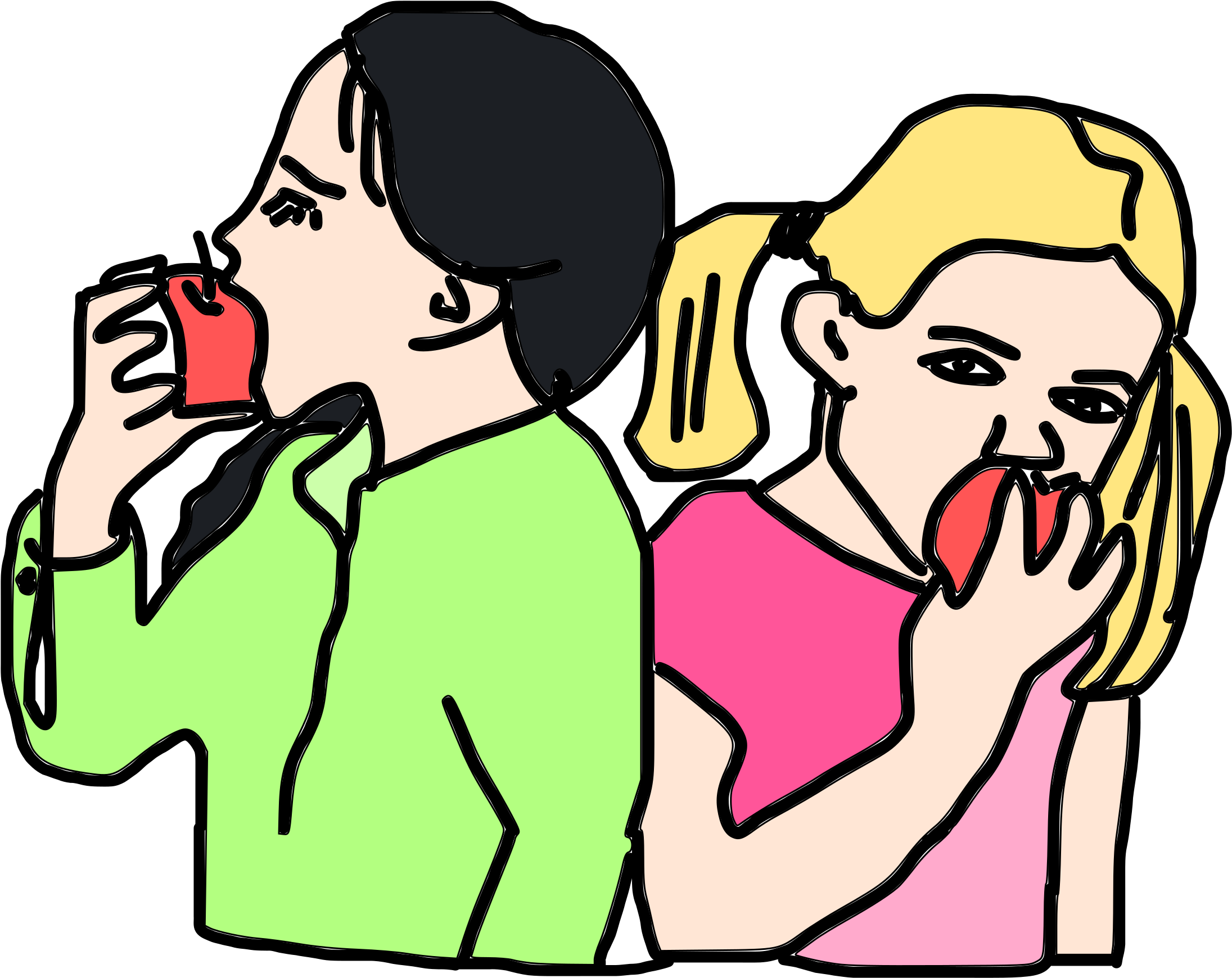Clip Art Eating Apple Clipart Girls Are Apples Eat - Clipart Of Boy Eating Apple - Free Transparent PNG Clipart Images Download. - Transparent PNG Free Download