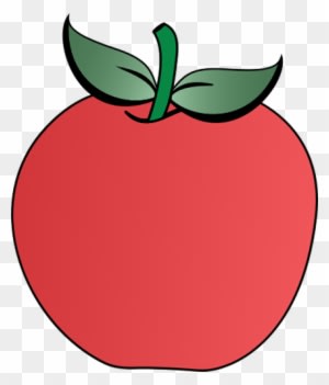 Vector Clip Art Of Two Leaves Apple Public Domain Vectors - Apple - Free Transparent PNG Clipart Images Download. - Transparent PNG Free Download