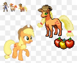 “ I Plan To Make The Mane Six So I Started With Applejack - My Little Pony Apple Jack - Free Transparent PNG Clipart Images Download. - Transparent PNG Free Download