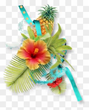 Hibiscus Clipart Download - Pen-pineapple-apple-pen Basic Tees - Free Transparent PNG Clipart Images Download. - Transparent PNG Free Download