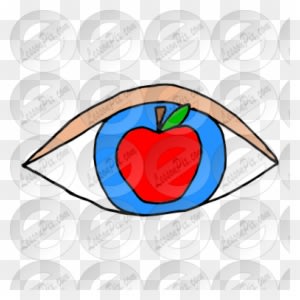 Apple Of My Eye Picture - Apple Of My Eye - Free Transparent PNG Clipart Images Download. - Transparent PNG Free Download