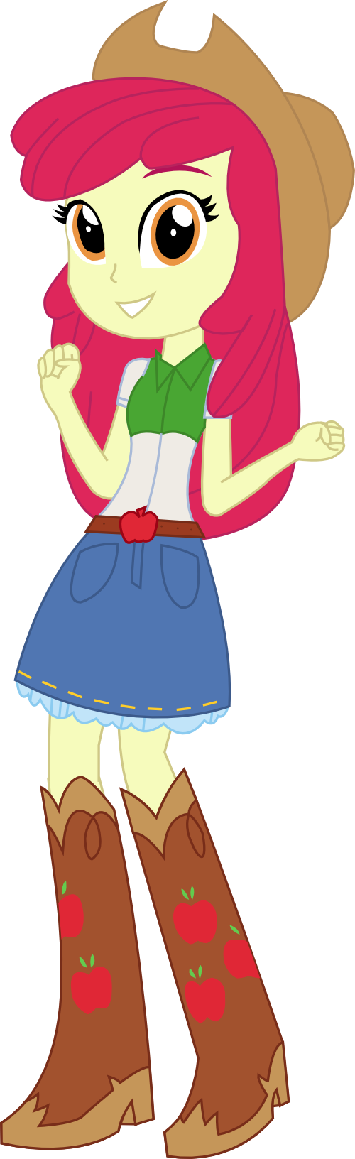 Sketchmcreations Equestria Girls Apple Bloom By Sketchmcreations - My Little Pony Apple Bloom Equestria Girls - Free Transparent PNG Clipart Images Download. - Transparent PNG Free Download
