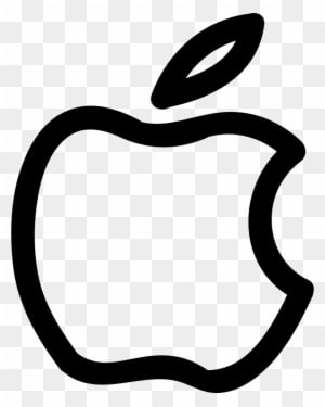 Apple Brand Hand Drawn Logo Outline Comments - Apple Logo Outline Png - Free Transparent PNG Clipart Images Download. - Transparent PNG Free Download