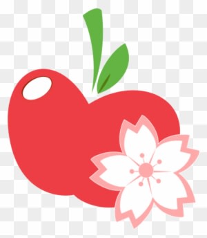 Fu Ji Cutie Mark 2 By Shoujo Jojo - Mlp Cutie Mark Apple - Free Transparent PNG Clipart Images Download. - Transparent PNG Free Download