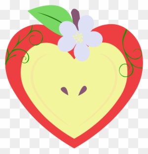 My Little Pony Apple Blooms Real Cutie Mark - Mlp Apple Bloom's Cutie Mark - Free Transparent PNG Clipart Images Download. - Transparent PNG Free Download