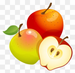 Large Painted Apples Png Clipart - Clip Art Of Apples - Free Transparent PNG Clipart Images Download. - Transparent PNG Free Download