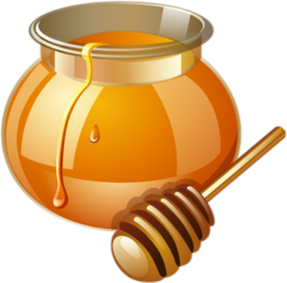 Pot De Miel - Apple And Honey Clipart - Free Transparent PNG Clipart Images Download. - Transparent PNG Free Download