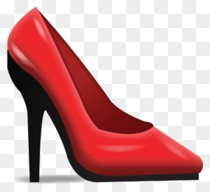 Cartoon High Heel - Emoji Shoes Apple - Free Transparent PNG Clipart Images Download. - Transparent PNG Free Download