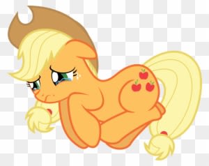Applejack Crying By Teiptr-d5h2t44 - Apple Jack Crying Badly - Free Transparent PNG Clipart Images Download. - Transparent PNG Free Download