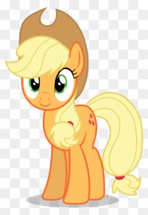 Mlp Fim Applejack Vector By Luckreza8 - Apple Jack - Free Transparent PNG Clipart Images Download. - Transparent PNG Free Download