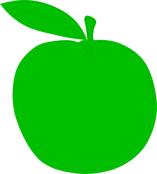 Apple Cliparts Background 18, Buy Clip Art - Green Apple Vector Png - Free Transparent PNG Clipart Images Download. - Transparent PNG Free Download