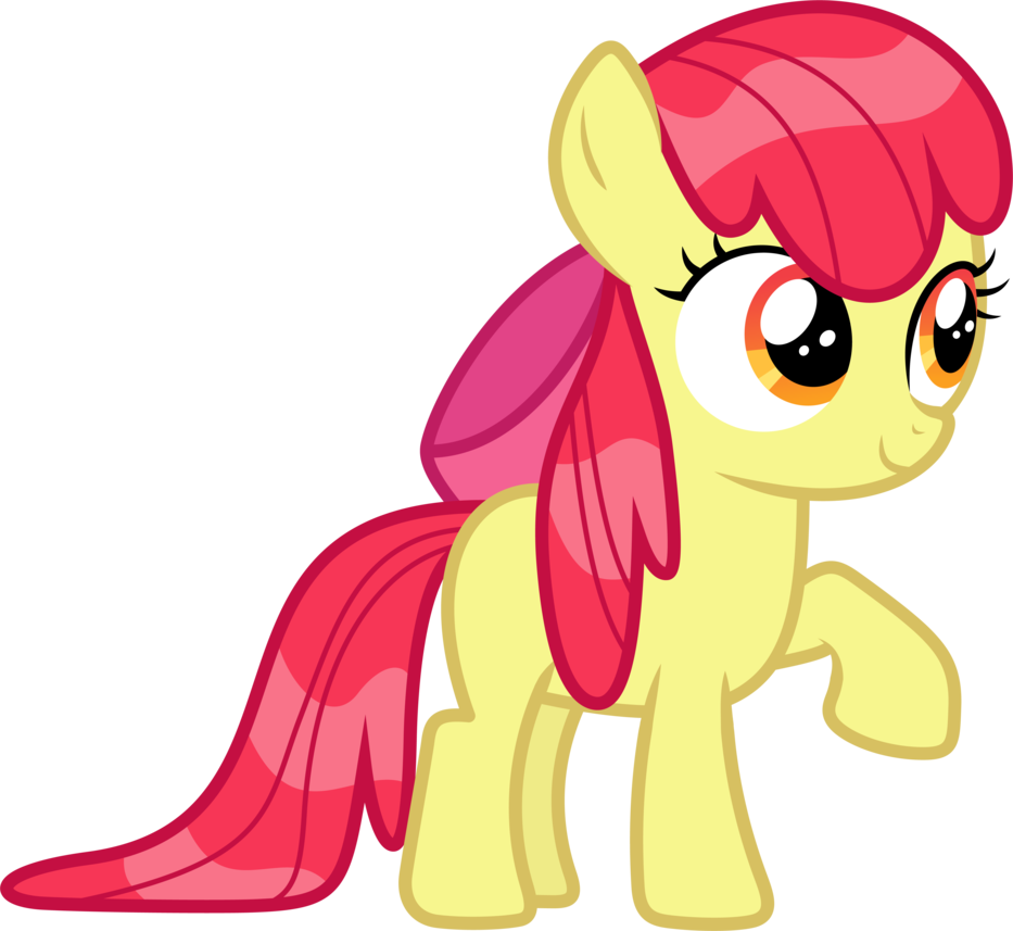 Wet Mane Applebloom By Kishmond - Mlp Apple Bloom Wet Mane - Free Transparent PNG Clipart Images Download. - Transparent PNG Free Download