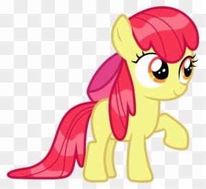 Wet Mane Applebloom By Kishmond - Mlp Apple Bloom Wet Mane - Free Transparent PNG Clipart Images Download. - Transparent PNG Free Download