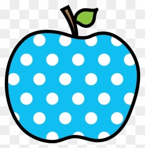 Clip Art - Polka Dot Apple Clipart - Free Transparent PNG Clipart Images Download. - Transparent PNG Free Download